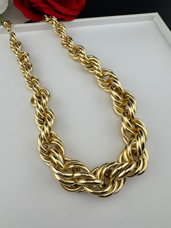 Premium Quality Contemporary NECKLACE ONLY/geometric design necklace/Designer inspired/Indian jewelry/Sleek Necklace/everyday wear/handmade (Copy)