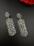 Premium Cubic Zirconia Chandelier Long earrings is designer Inspired, Statement Long earring, Bridal, Party, Wedding jewelry, Shiny