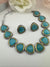 Stones, CZ Gold Plated Collar necklace set, Indian Bridal Jewelry set