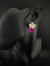 Premium Crystal and Enamel everyday earring is a Swarovski inspired designer Piece/Indian jewelry/Anti-tarnish Jewelry/Kids earrings