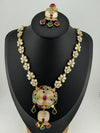 Amrapali inspired, Premium Quality Inlay work on MOP long Necklace