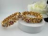 Matt Gold, Enamel, Kundan kada is Amrapali inspired Designer Openable bangle set of 2