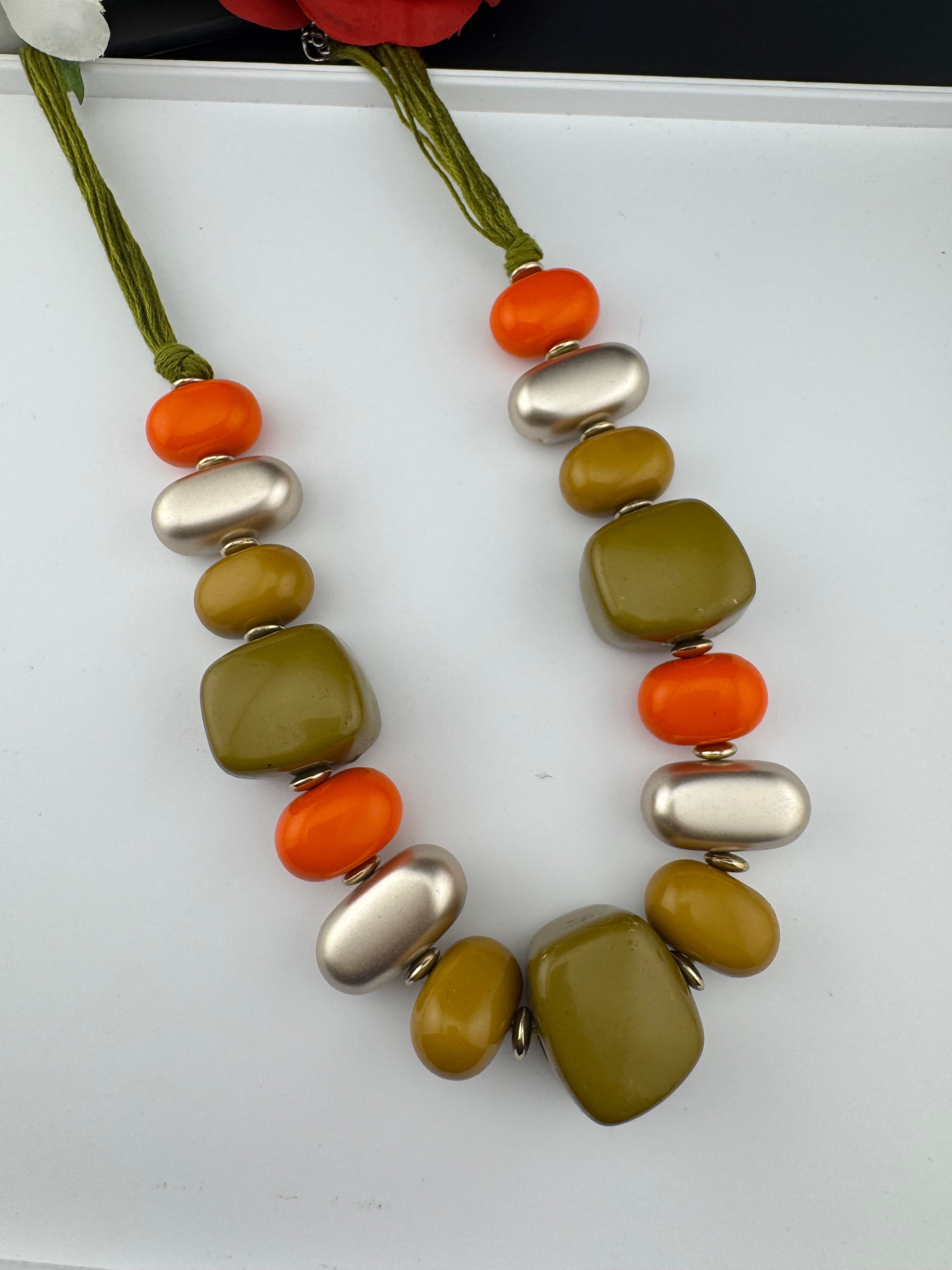 Premium Quality Wooden NECKLACE ONLY is a Designer inspired/Indian jewelry very Sleek everyday wear and handmade