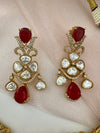 Kundan, CZ, Doublet Stone collar flexible necklace set, Indian Bridal Jewelry set