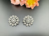 Kundan and Pearls Big Studs Earrings