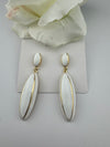 High Quality Premium Enamel and gold Designer Drop Earrings