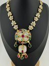 Amrapali inspired, Premium Quality Inlay work on MOP long Necklace