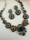 Pearl, CZ,Stones Sabyasachi inspired necklace set, Indian Bridal Jewelry set