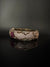 Openable Matt Gold Plated Bangle with Crystal Stones, CZ Nano Setting (Fits 2.6" Diameter)