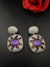 Premium Nano Setting Cubic Zirconia and Crystal earrings in Drop shape, stylish, designer Inspired Statement earring/Bridal Bridesmaid gift