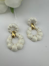 High Quality Premium Enamel and gold Designer Drop Earrings