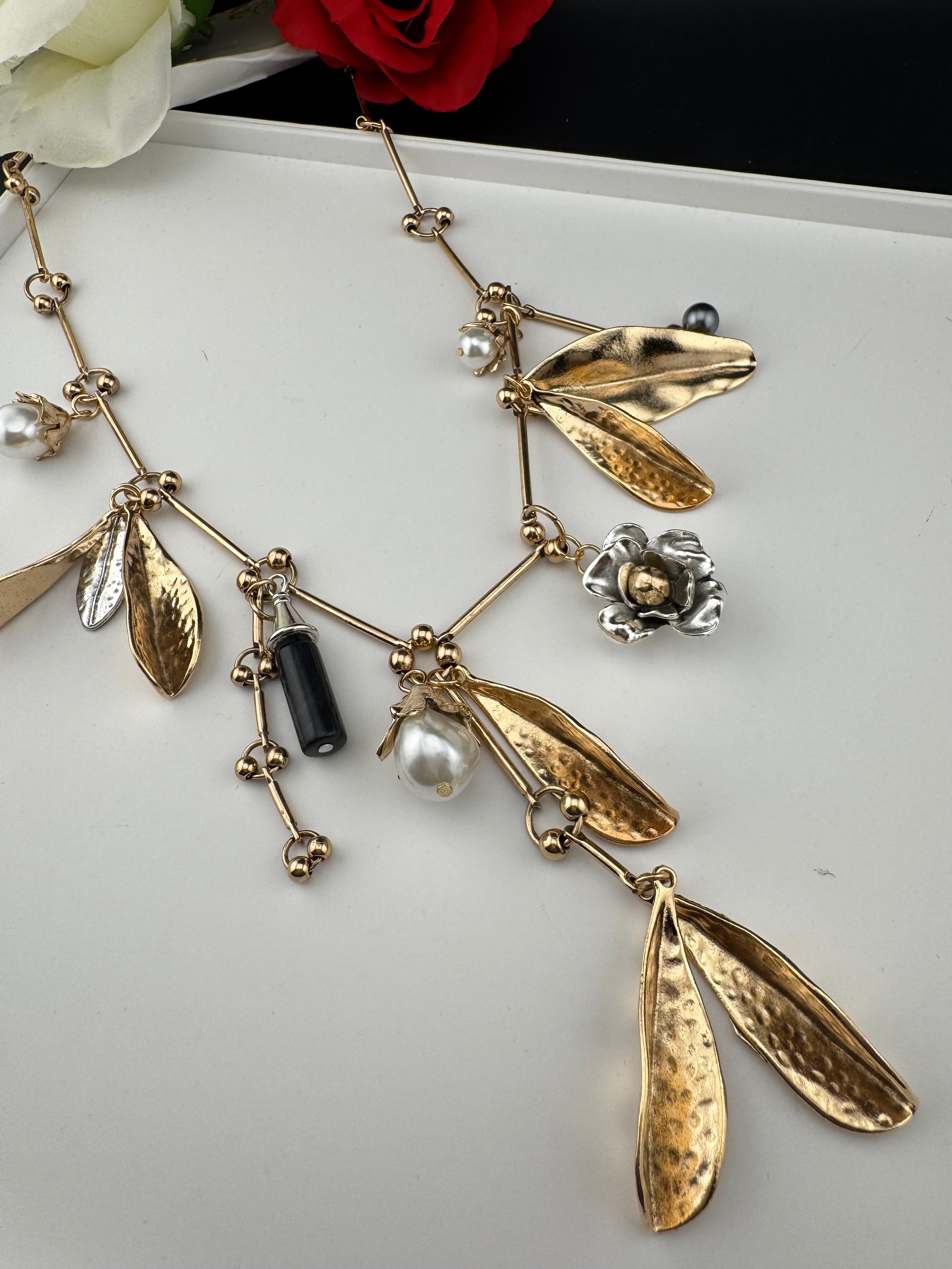 Premium Quality Contemporary NECKLACE ONLY/geometric design necklace/Designer inspired/Indian jewelry/Sleek Necklace/everyday wear/handmade