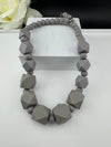 Premium Quality Wooden NECKLACE ONLY in geometric design necklace which is Designer inspired for everyday and party wear