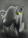 Swarovski inspired Crystal, cubic zirconia, diamond small studs earrings, Indian Jewelry