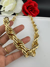 Premium Quality Contemporary NECKLACE ONLY/geometric design necklace/Designer inspired/Indian jewelry/Sleek Necklace/everyday wear/handmade (Copy)