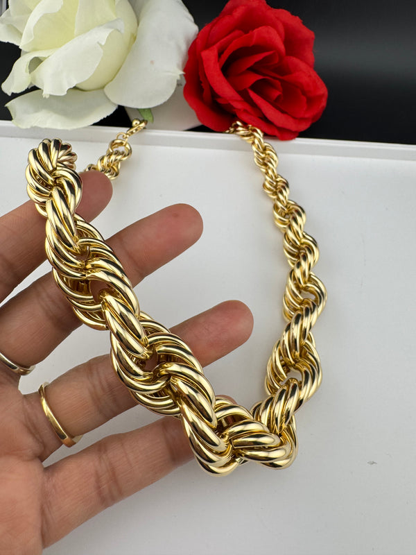 Premium Quality Contemporary NECKLACE ONLY/geometric design necklace/Designer inspired/Indian jewelry/Sleek Necklace/everyday wear/handmade (Copy)