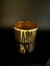 Brushed finished Gold Chunky Cuff Bracelet Bangle, Anti Tarnish, fits sizes upto 2.6"