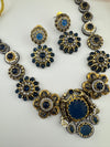 Pearl, CZ,Stones Sabyasachi inspired necklace set, Indian Bridal Jewelry set