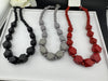 Premium Quality Wooden NECKLACE ONLY in geometric design necklace which is Designer inspired for everyday and party wear