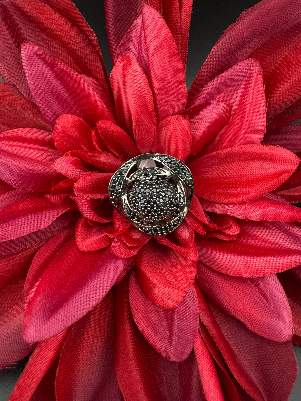 Premium Victorian and Cubic Zirconia(AD) Adjustable Ring Adjustable Finger Ring