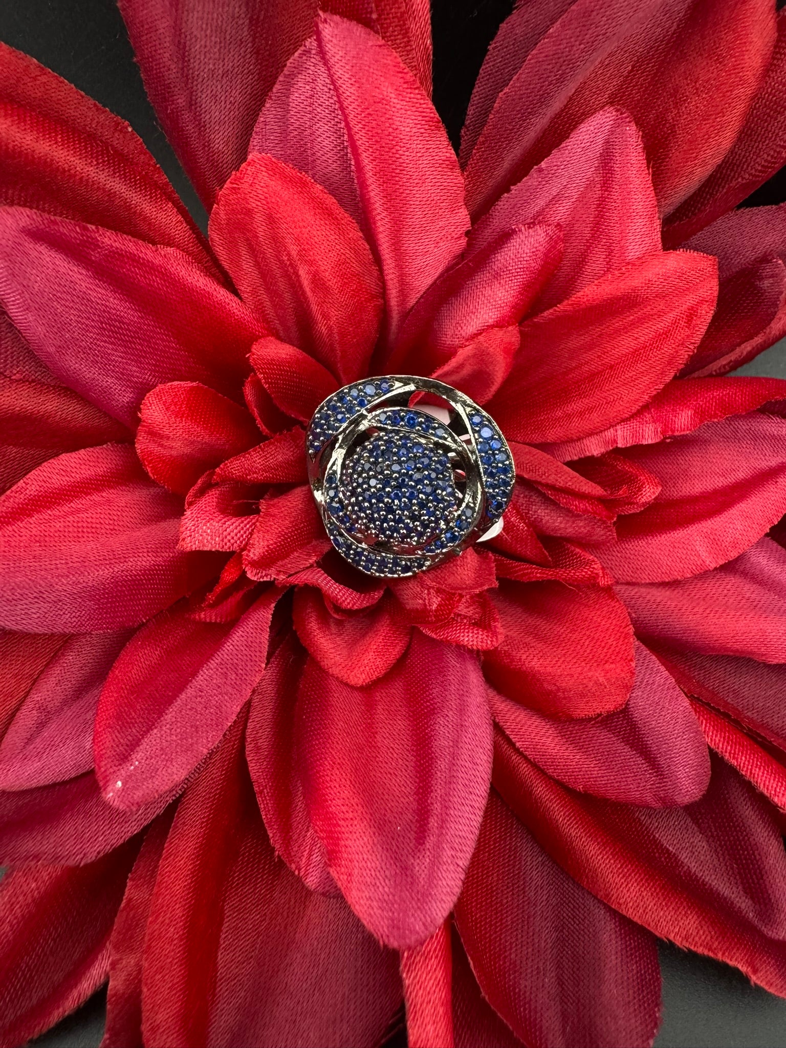 Premium Victorian and Cubic Zirconia(AD) Adjustable Ring Adjustable Finger Ring