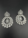 Premium Victorian Nano Setting Cubic Zirconia in a unique designer Inspired Drop Dangle earrings