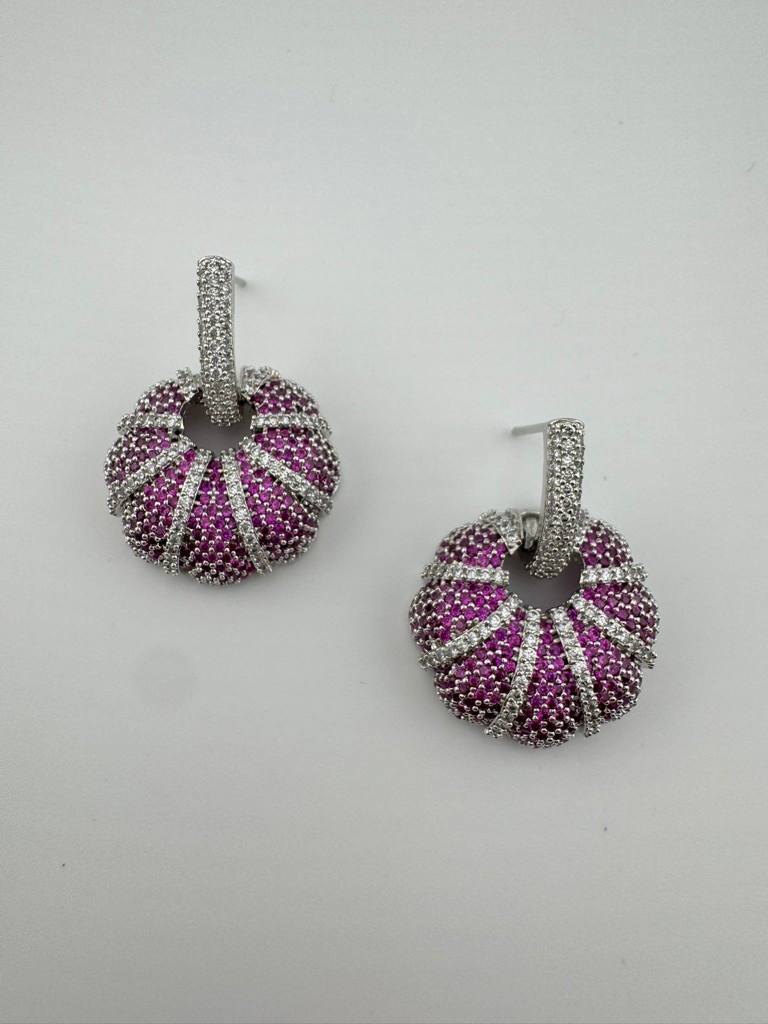 Premium Nano Setting Cubic Zirconia is Victorian designer Inspired Statement Drop Dangle earring