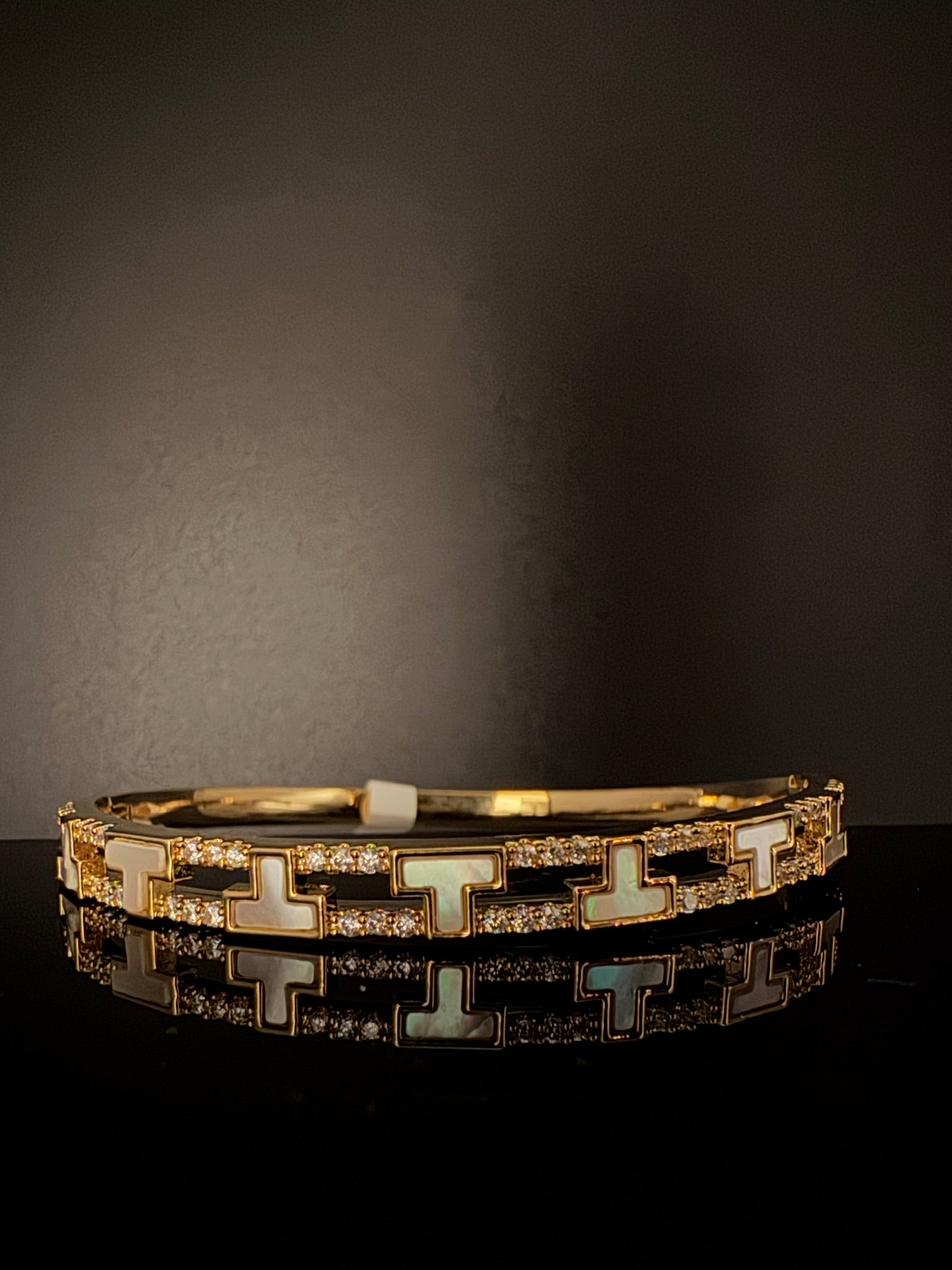 High Quality Gold Polish, Cubic Zirconia and stones Designer bracelet/Statement Bracelet/Indian Jewelry/Openable bangle/Fits upto 2.6" size