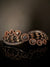 Rose Gold Openable Designer bracelet with crystal stones, Cubic Zirconia in unique Nano setting