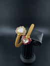 Premium Quality Openable Moissanite Kundan, cubic zirconia, Enamel is Designer inspired Bracelet