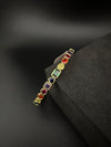 High Quality Gold Polish, Cubic Zirconia and stones Designer bracelet/Statement Bracelet/Indian Jewelry/Openable bangle/Fits upto 2.6" size