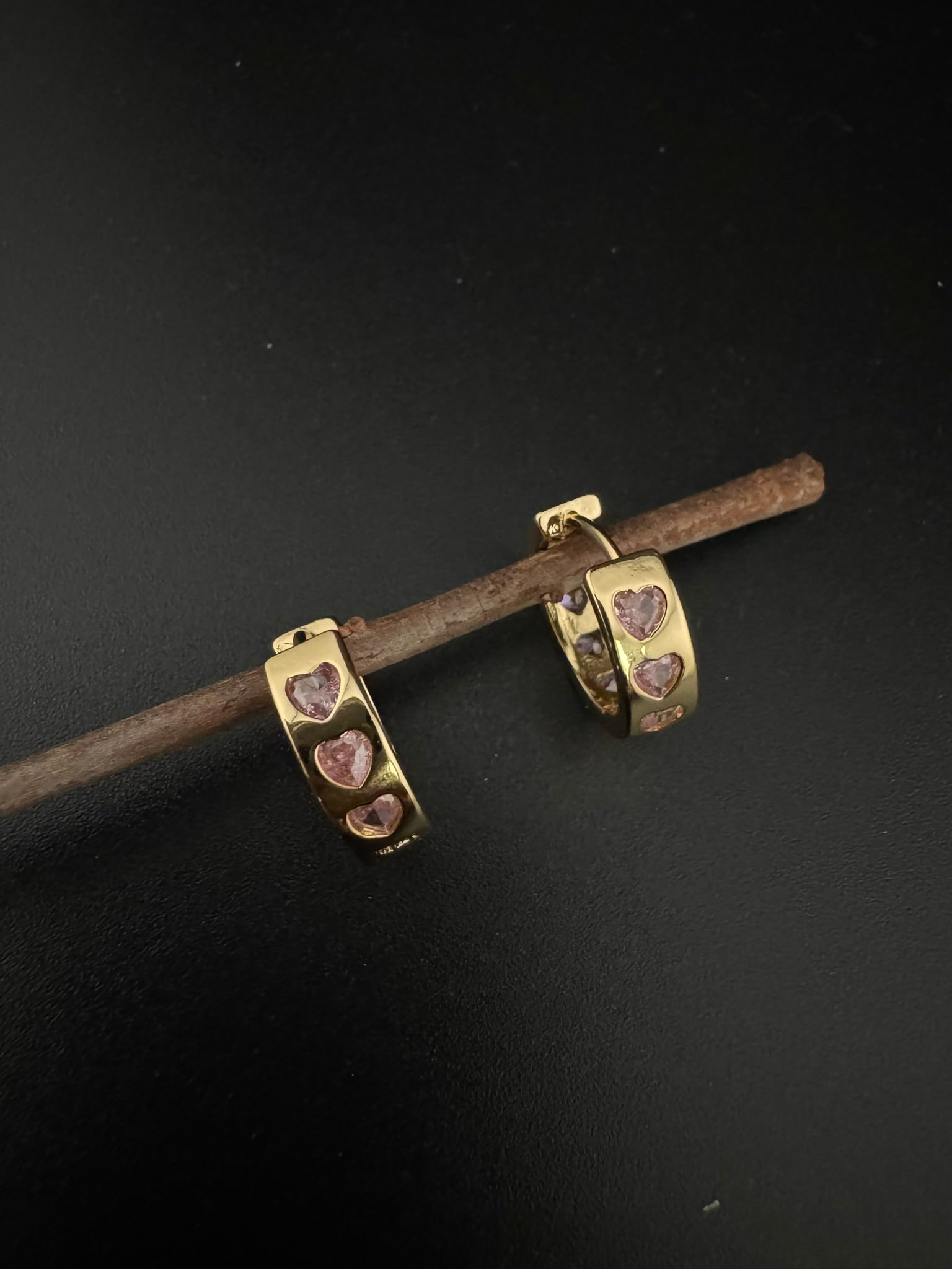 Anti-Tarnish Water resistant Gold Hoop earrings in drop design/Everyday earrings/Light weight everyday jewelry/office wear/daily wear hoops