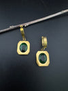 Anti-Tarnish Water resistant Gold Hoop earrings in drop design/Everyday earrings/Light weight everyday jewelry/office wear/daily wear hoops