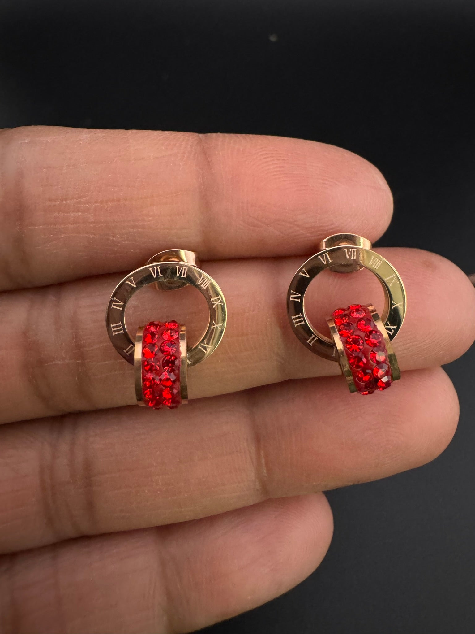 Anti-Tarnish Water resistant Gold Hoop earrings in drop design/Everyday earrings/Light weight everyday jewelry/office wear/daily wear hoops