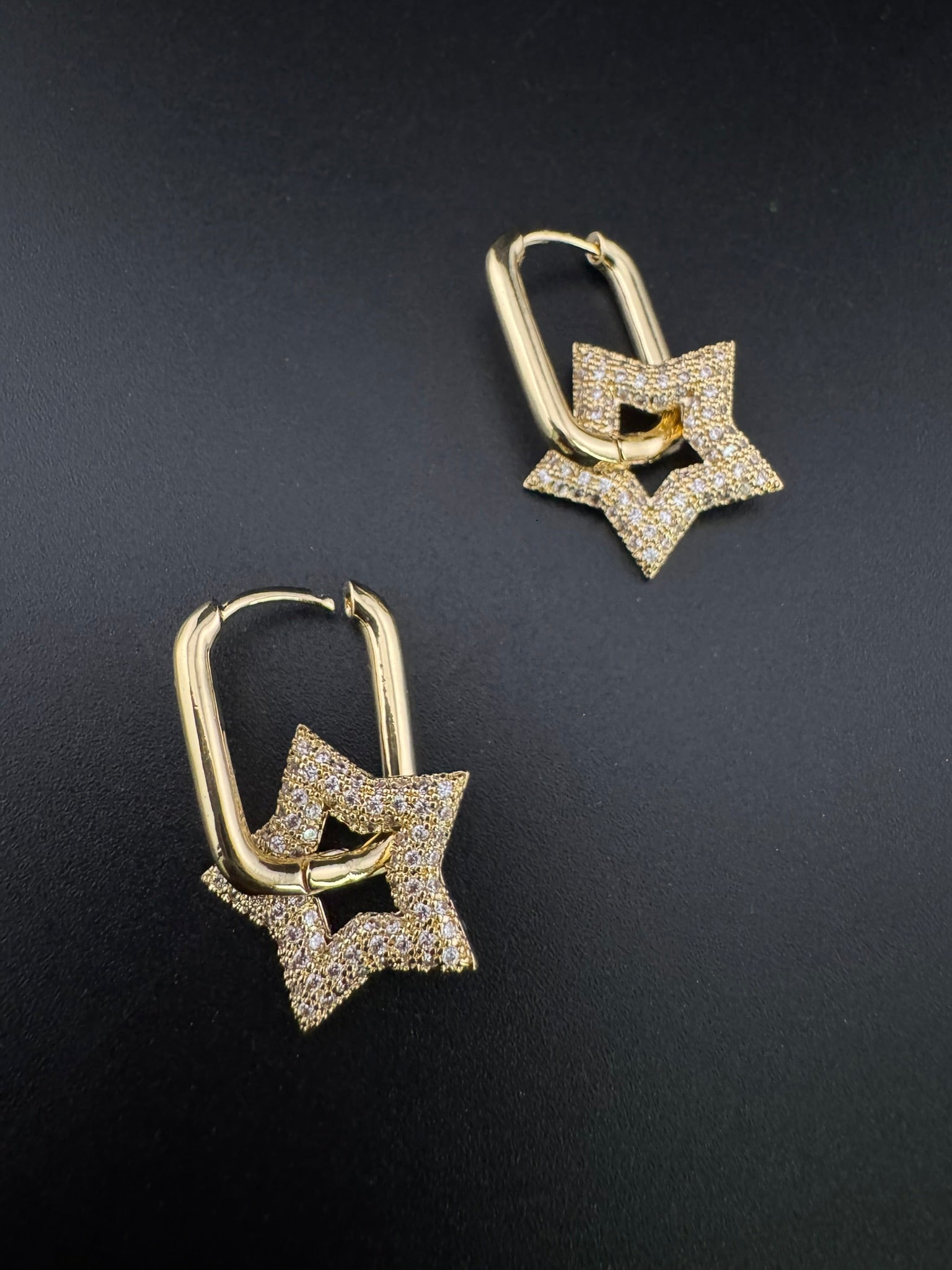 Anti-Tarnish Water resistant Gold Hoop earrings in drop design/Everyday earrings/Light weight everyday jewelry/office wear/daily wear hoops