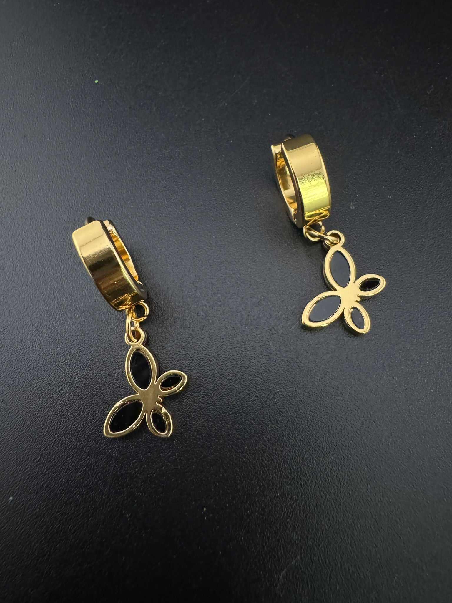 Anti-Tarnish Water resistant Gold Hoop earrings in drop design/Everyday earrings/Light weight everyday jewelry/office wear/daily wear hoops