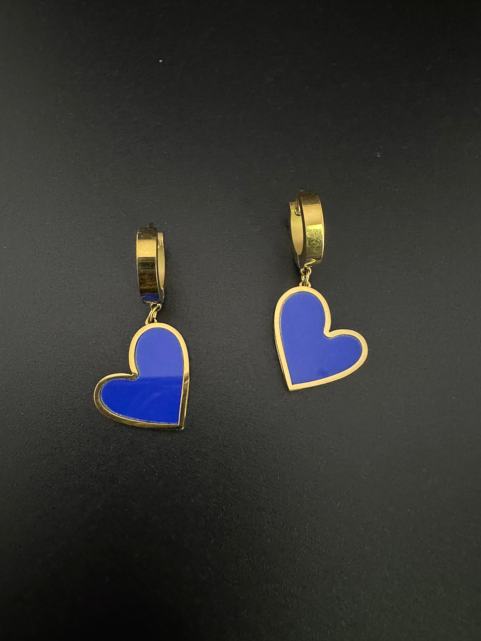 Anti-Tarnish Water resistant Gold Hoop earrings in drop design/Everyday earrings/Light weight everyday jewelry/office wear/daily wear hoops