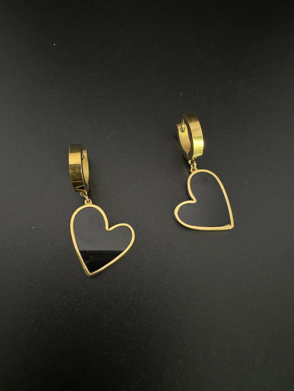 Anti-Tarnish Water resistant Gold Hoop earrings in drop design/Everyday earrings/Light weight everyday jewelry/office wear/daily wear hoops