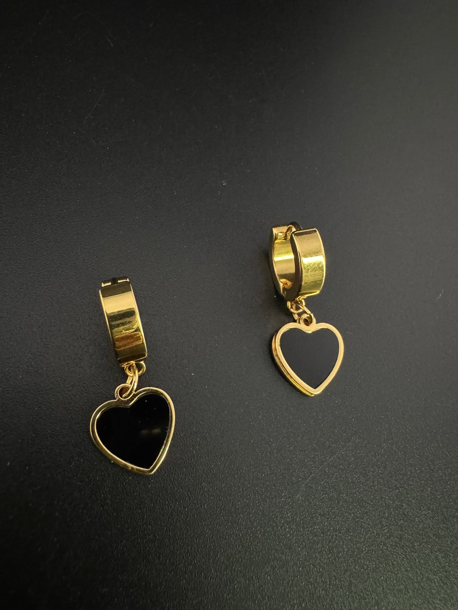 Anti-Tarnish Water resistant Gold Hoop earrings in drop design/Everyday earrings/Light weight everyday jewelry/office wear/daily kids jewelry