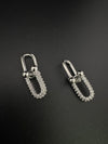 Anti-Tarnish Water resistant Gold Hoop earrings in drop design/Everyday earrings/Light weight everyday jewelry/office wear/daily kids jewelry