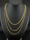 Anti-Tarnish Water resistant 18K Gold color plated multi-layer necklace/Office wear necklace/Everyday jewelry/Light weight everyday jewelry