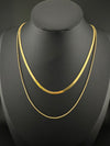Anti-Tarnish Water resistant 18K Gold color plated multi-layer necklace/Office wear necklace/Everyday jewelry/Light weight everyday jewelry