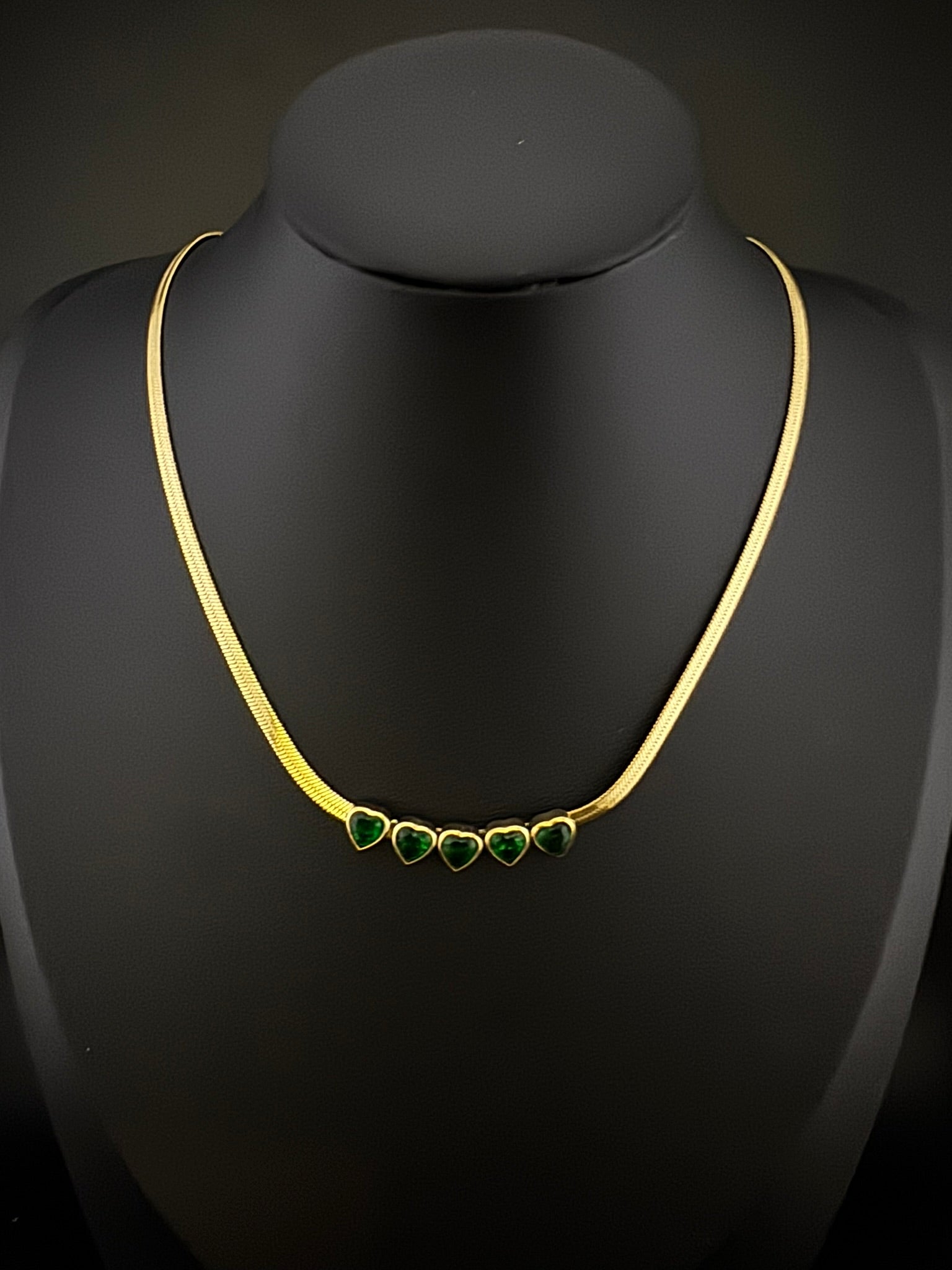 Anti-Tarnish Water resistant 18K Gold color plated necklace/Simple Office wear necklace/Everyday jewelry/Light weight everyday jewelry