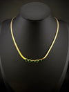 Anti-Tarnish Water resistant 18K Gold color plated necklace/Simple Office wear necklace/Everyday jewelry/Light weight everyday jewelry