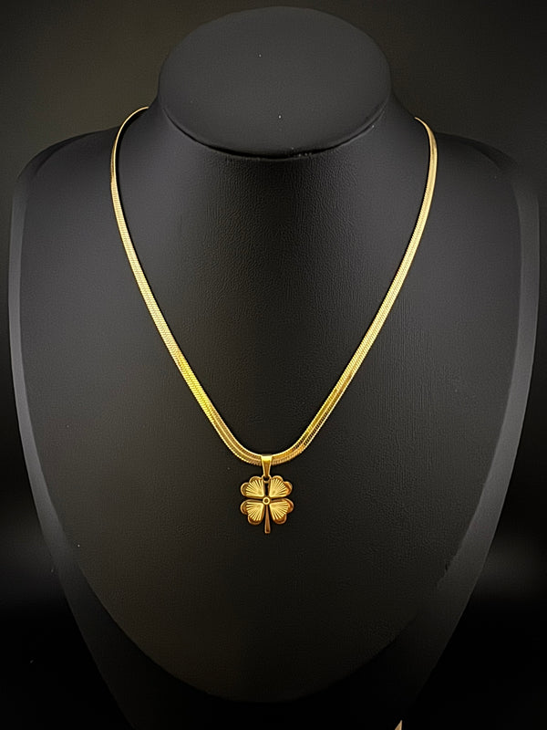 Anti-Tarnish Water resistant 18K Gold color plated necklace/Simple Office wear necklace/Everyday jewelry/Light weight everyday jewelry