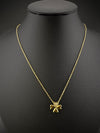 Anti-Tarnish Water resistant 18K Gold color plated necklace/Kids jewelry/Simple Office wear necklace/Everyday jewelry/Light weight jewelry