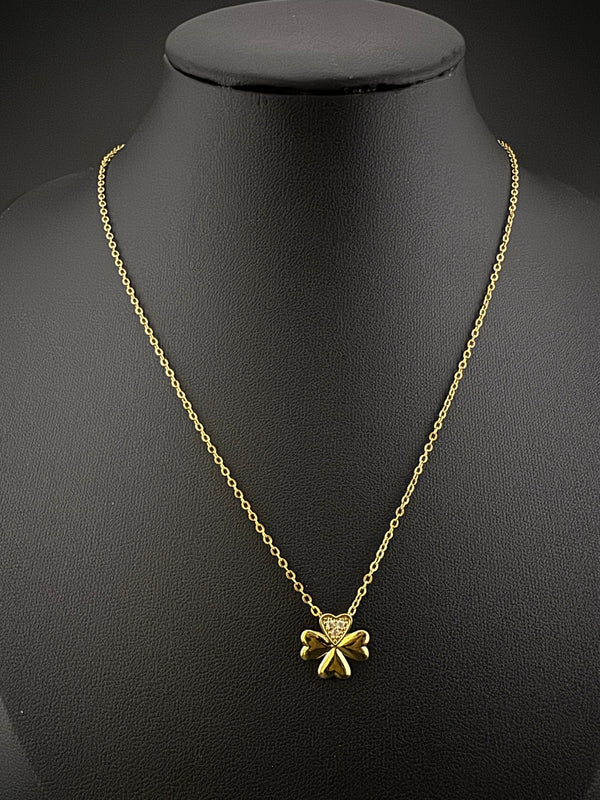 Anti-Tarnish Water resistant 18K Gold color plated necklace/Kids jewelry/Simple Office wear necklace/Everyday jewelry/Light weight jewelry