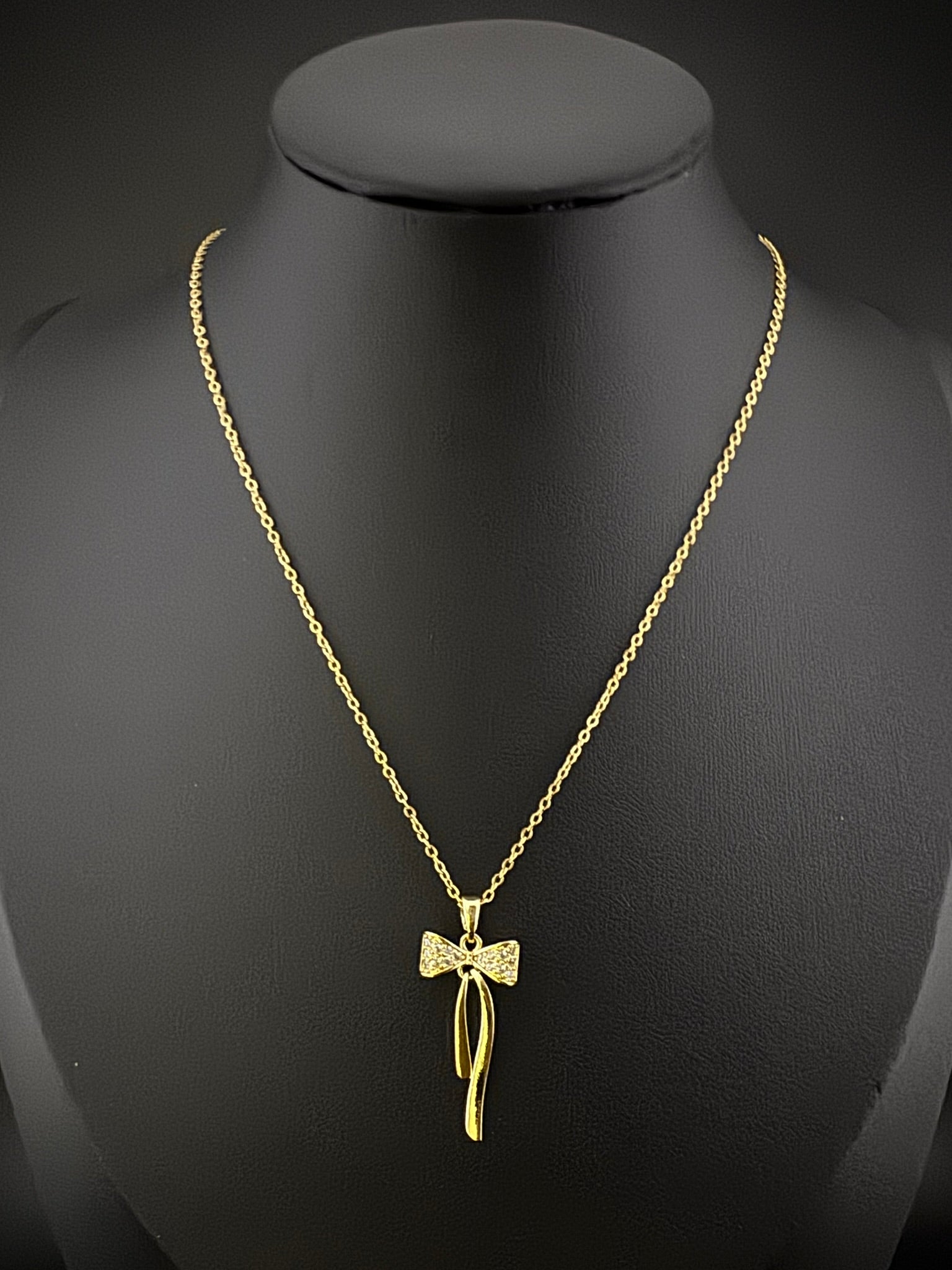 Anti-Tarnish Water resistant 18K Gold color plated necklace/Kids jewelry/Simple Office wear necklace/Everyday jewelry/Light weight jewelry