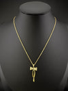 Anti-Tarnish Water resistant 18K Gold color plated necklace/Kids jewelry/Simple Office wear necklace/Everyday jewelry/Light weight jewelry