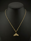 Anti-Tarnish Water resistant 18K Gold color plated necklace/Kids jewelry/Simple Office wear necklace/Everyday jewelry/Light weight jewelry